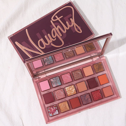 NAUGHTY 18 Colors Pomegranate Eyeshadow Palette